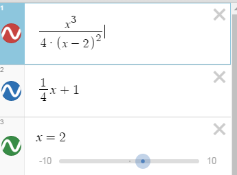 ввод функций в Desmos